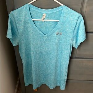Under Armour Women's Blue V-Neck Top